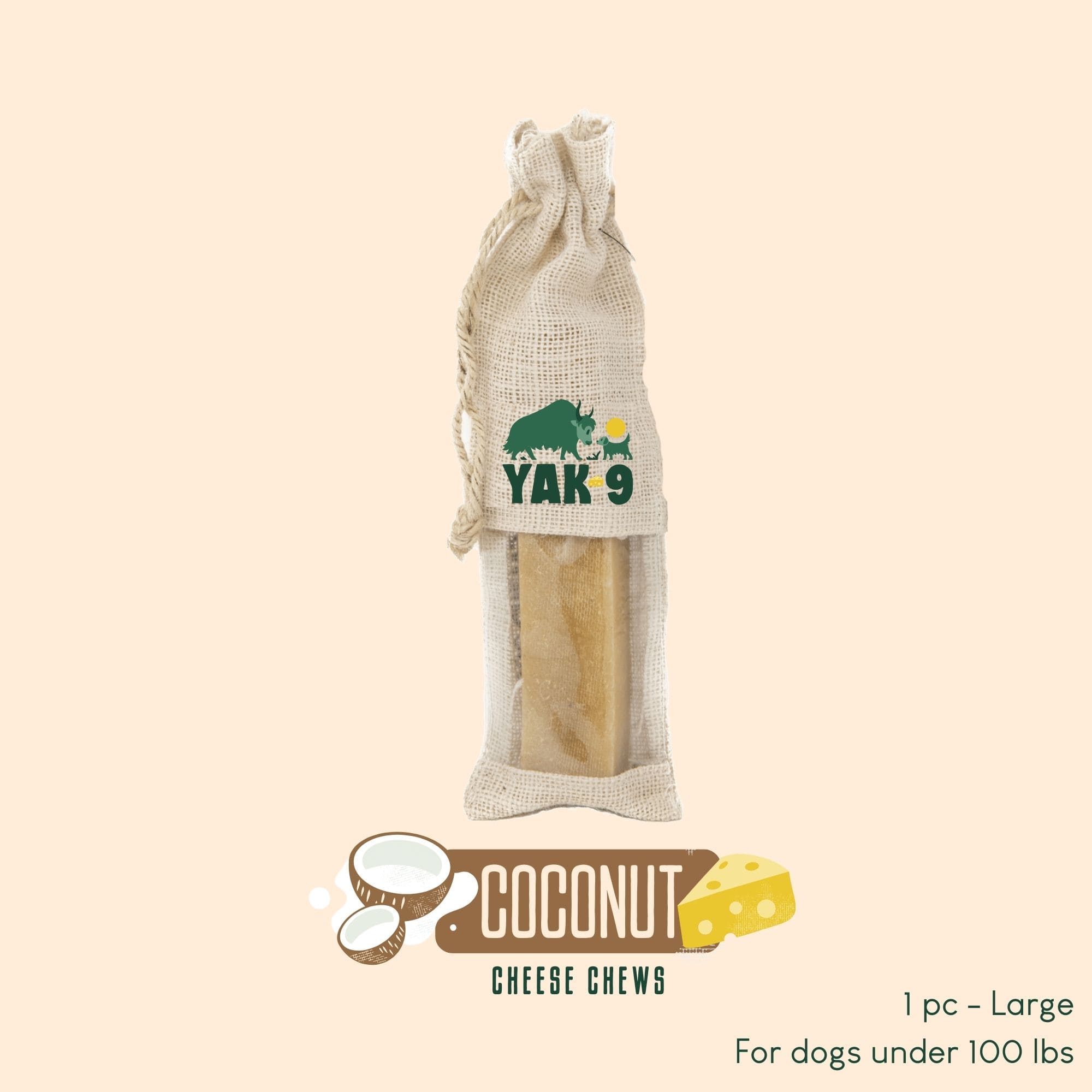 Coconut Cheese Chews for Dogs