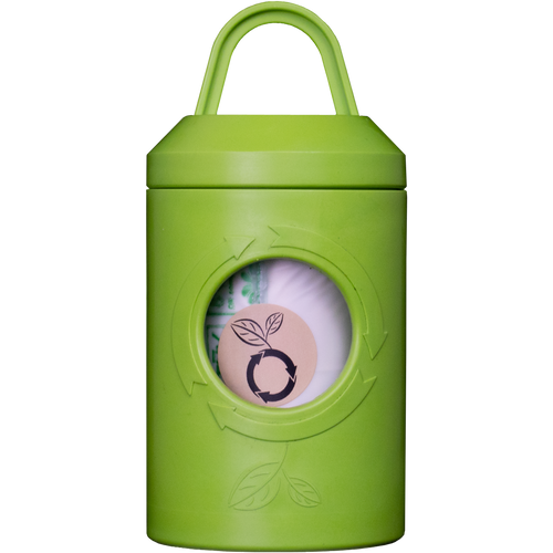 beyondGREEN Dog Poop Bag Leash Dispenser – Clip-On Holder Fits Standard Rolls – Durable & Portable