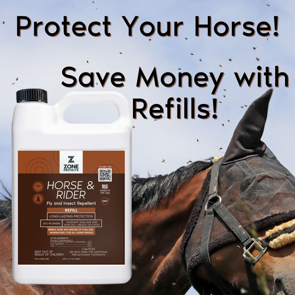 Horse & Rider Fly & Insect Repellent, Gallon Refill