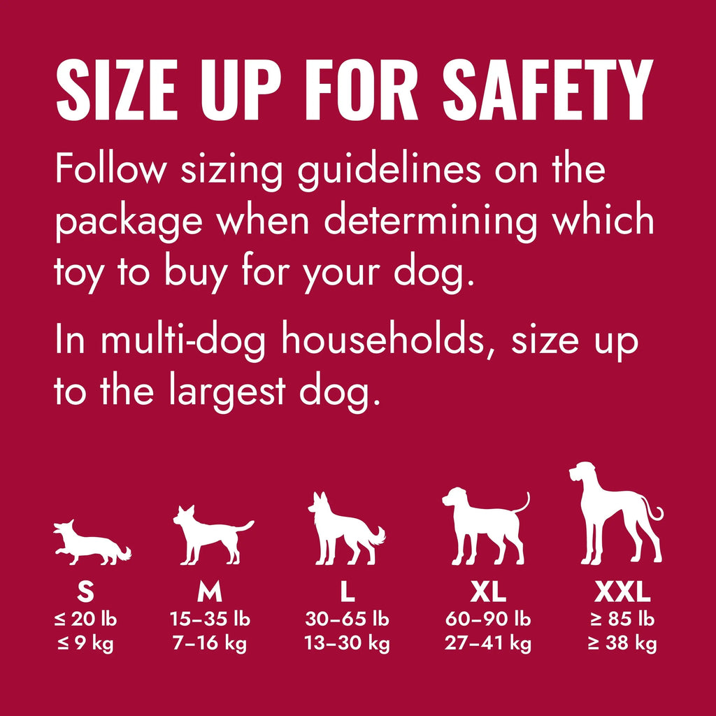 ® Classic Stuffed Dog Chew Toy, XL
